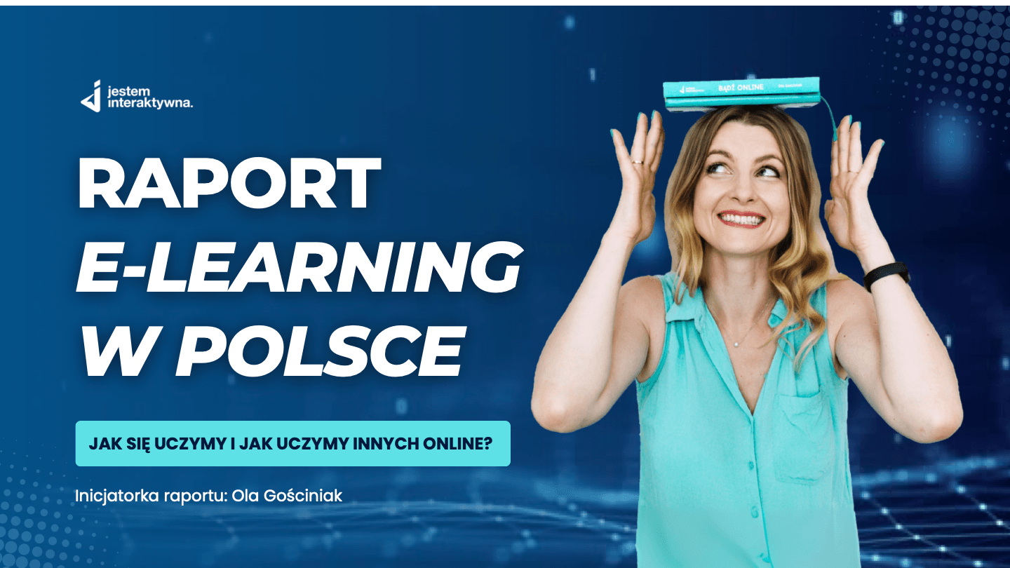 Okładka raportu E-learning w Polsce