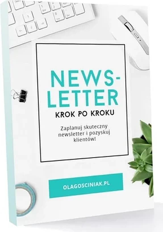 E-book: Newsletter Krok po Kroku