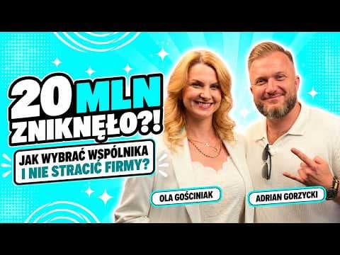 Spółka z koleżanką? 7 rzeczy ustal, zanim podzielicie udziały 50/50 - Adrian Gorzycki